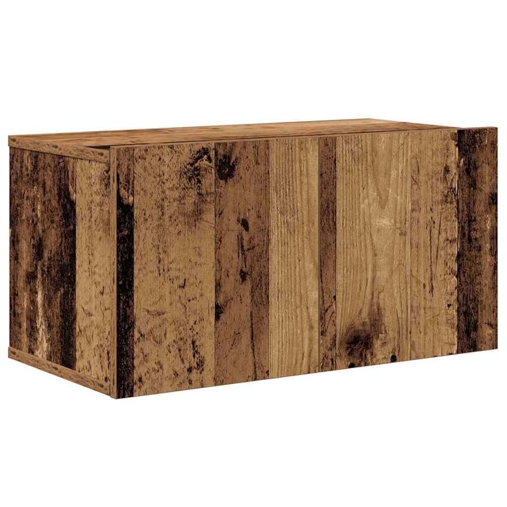 TV Cabinet Set 4 pcs Old wood 60 x 30 x 30 cm Engineered wood
