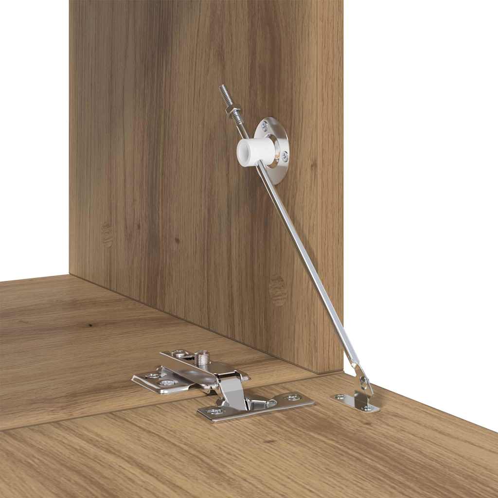TV Cabinet Set Wall-mounted 5 pcs Artisan oak 100 x 30 x 30 cm