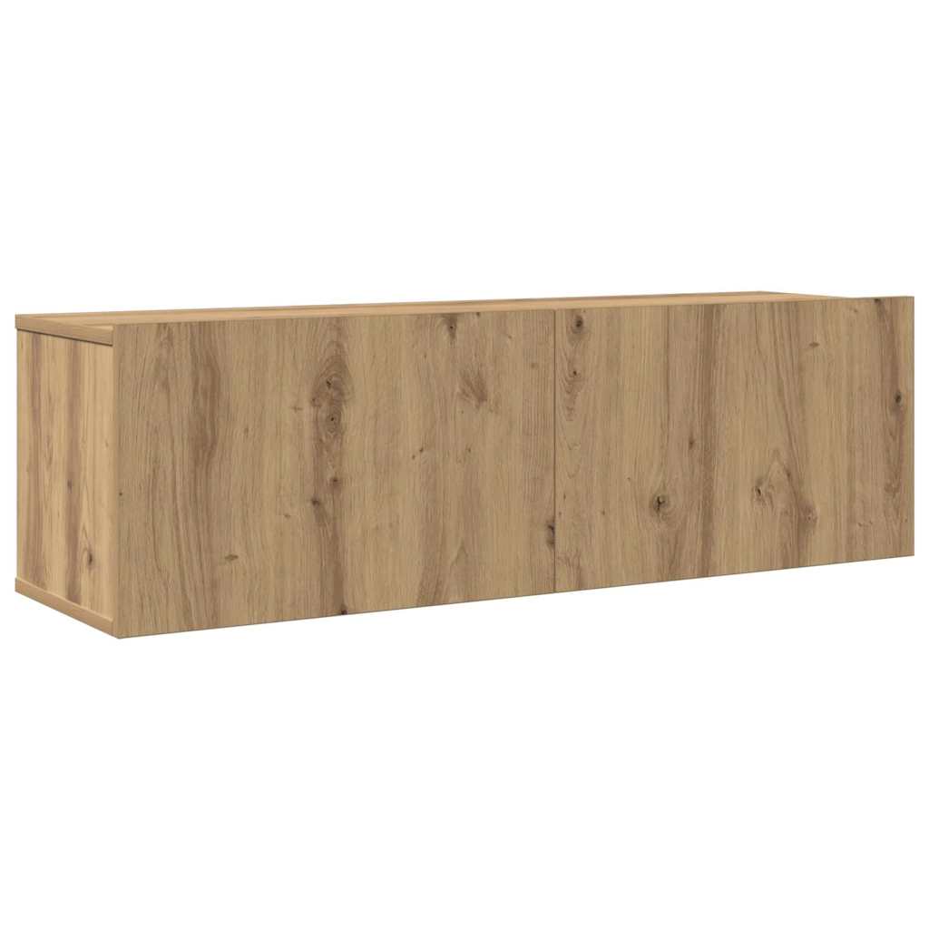 TV Cabinet Set Wall-mounted 6 pcs Artisan oak 200 x 30 x 150 cm