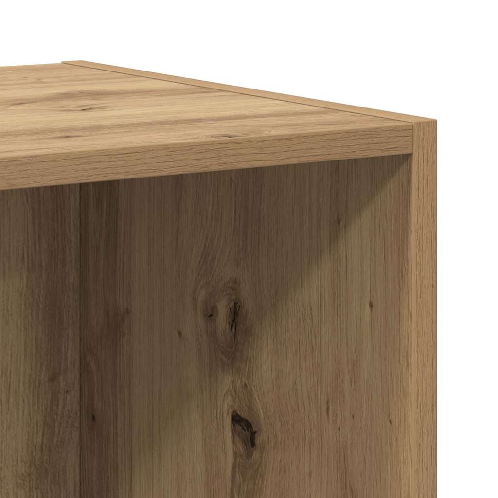 TV Cabinet Set 4 pcs Artisan oak 37 x 37 x 142.5 cm