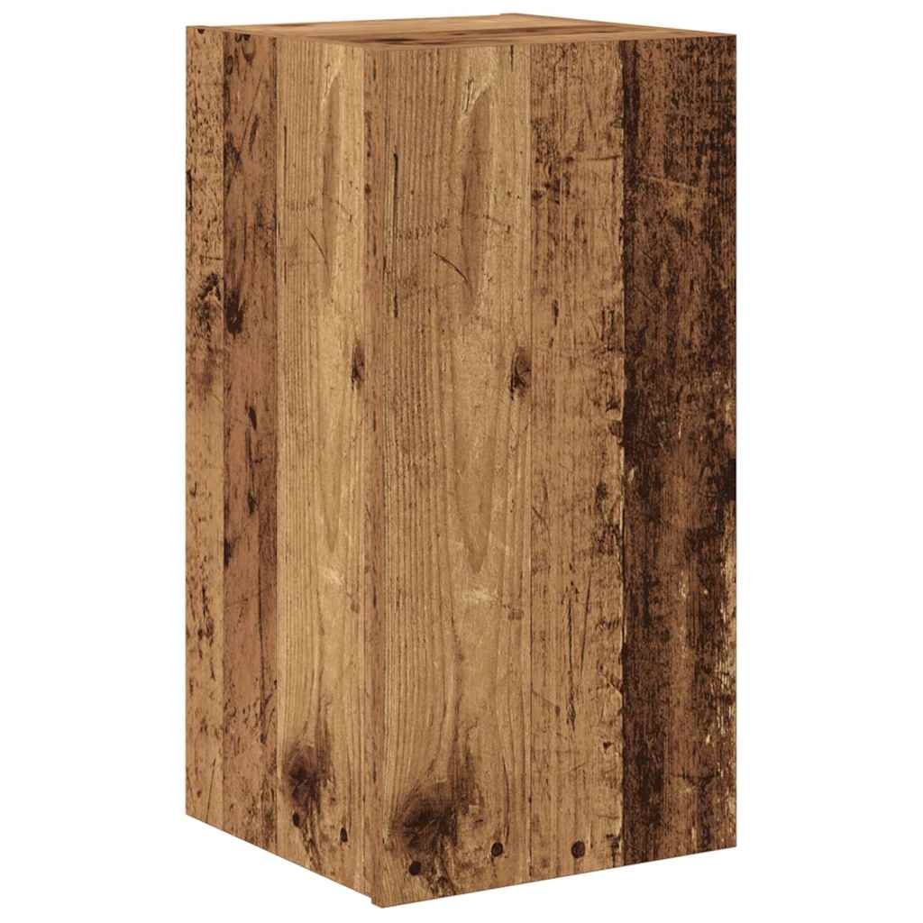 TV Cabinet Set 6 pcs Old wood 100 x 30 x 30 cm Engineered wood