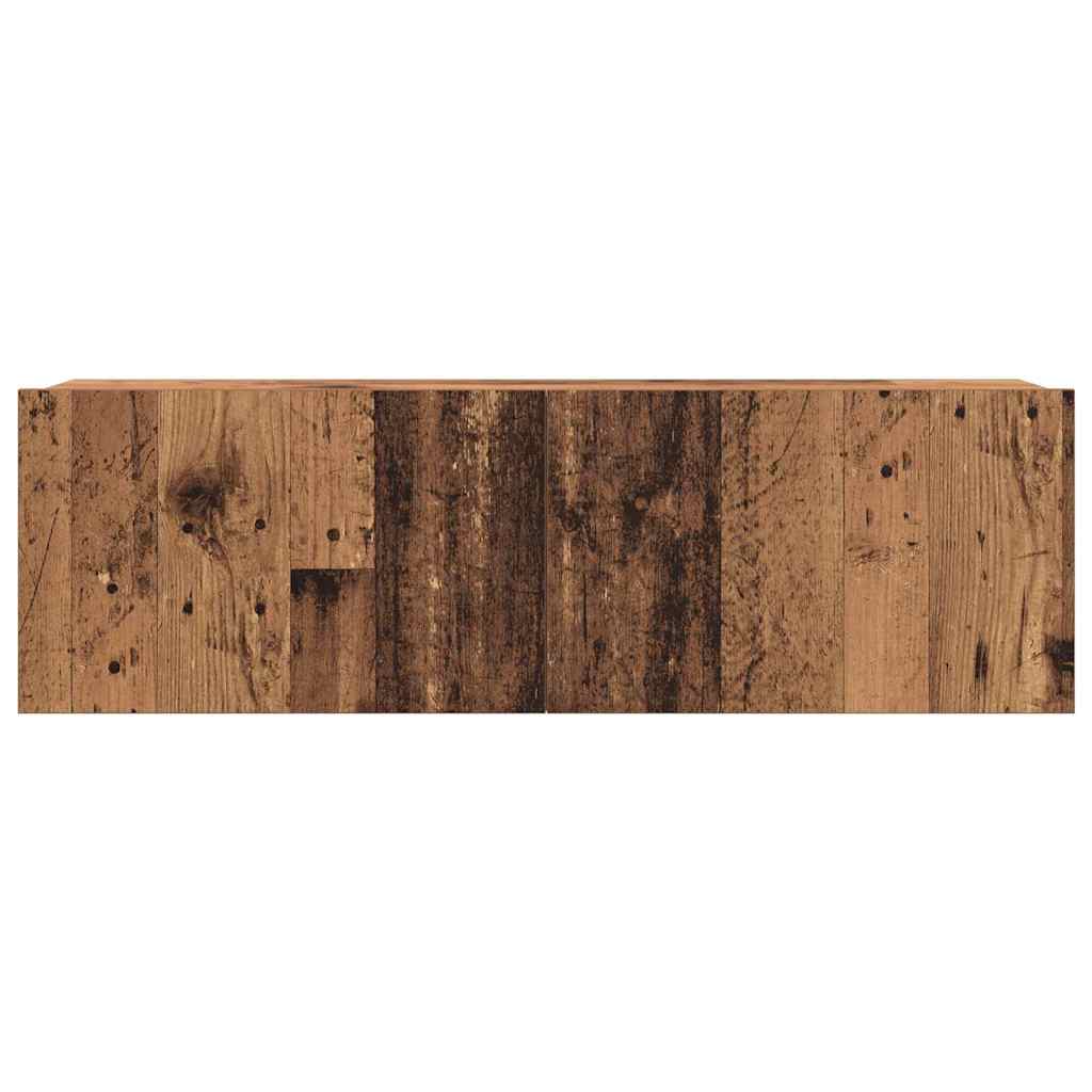TV Cabinet 6 pcs Brown 200 x 30 x 30 cm Engineered wood