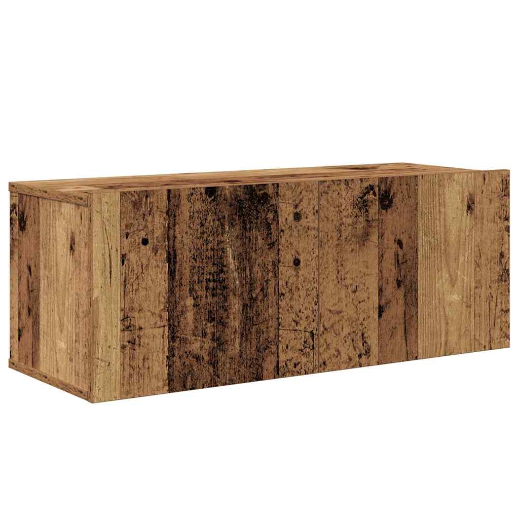 TV Cabinet Set 6 pcs Old wood 80 x 30 x 30 cm Engineered wood