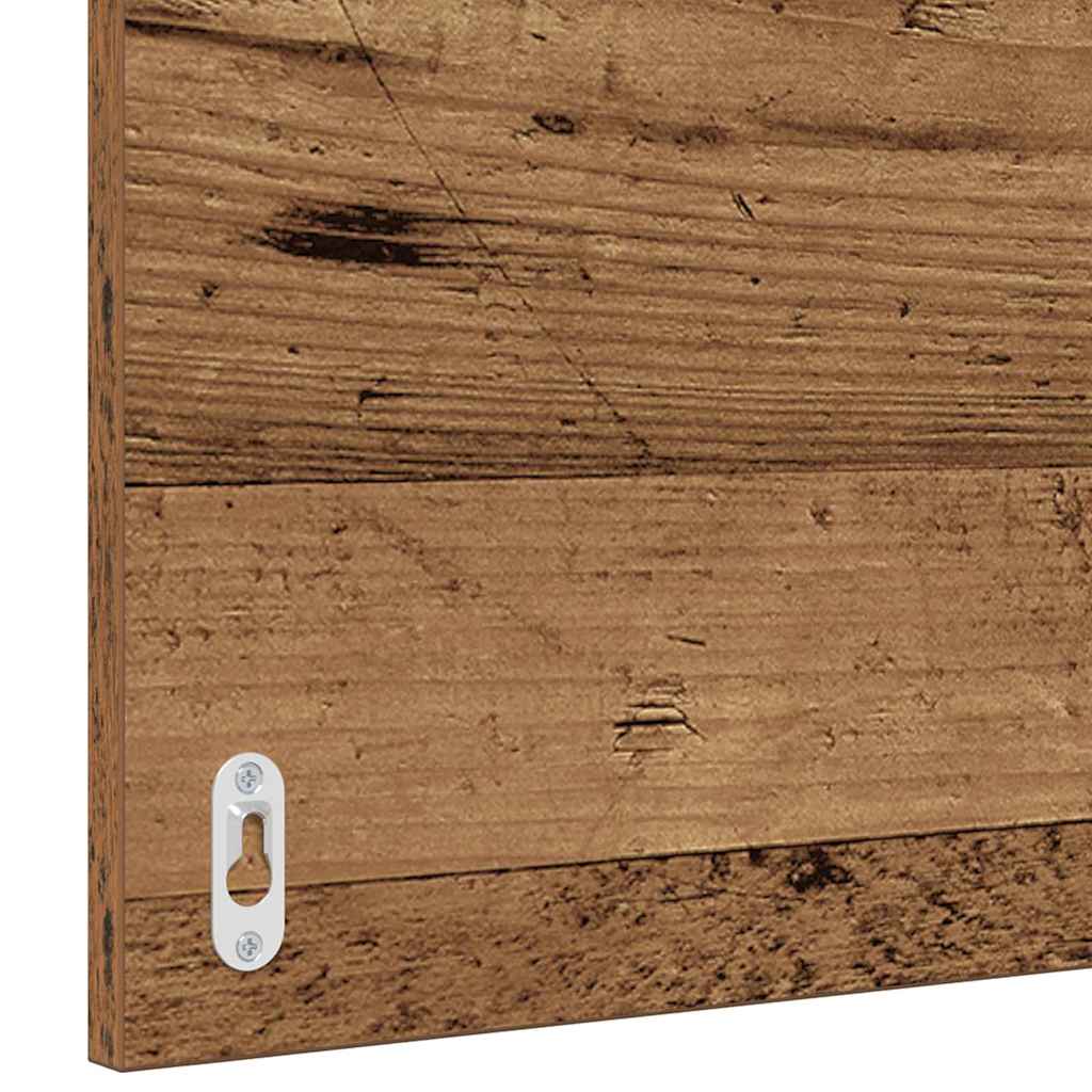 Bathroom Furniture Set 3 pcs Old wood 60 x 38.5 x 45 cm
