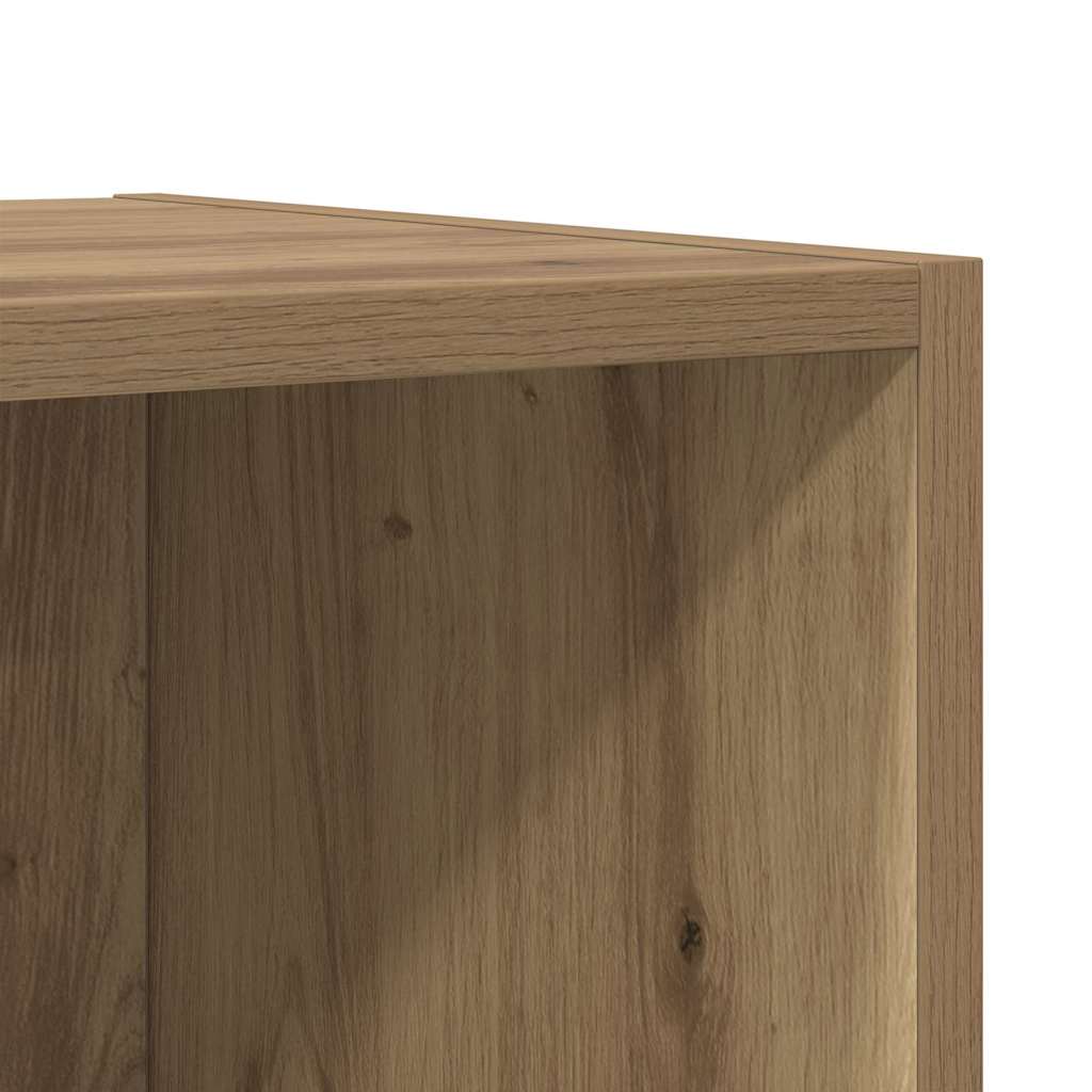 TV Cabinet Set 2 pcs Artisan oak 37 x 37 x 142.5 cm