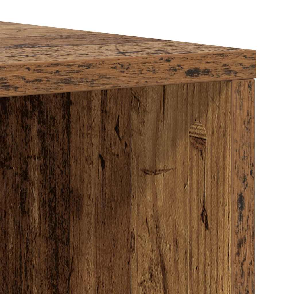TV Cabinet Set 4 pcs Old wood 37 x 35 x 72 cm Engineered wood