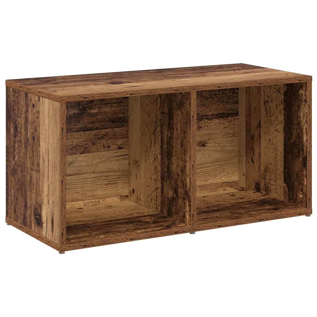 TV Cabinet Set 4 pcs Old wood 37 x 35 x 72 cm Engineered wood
