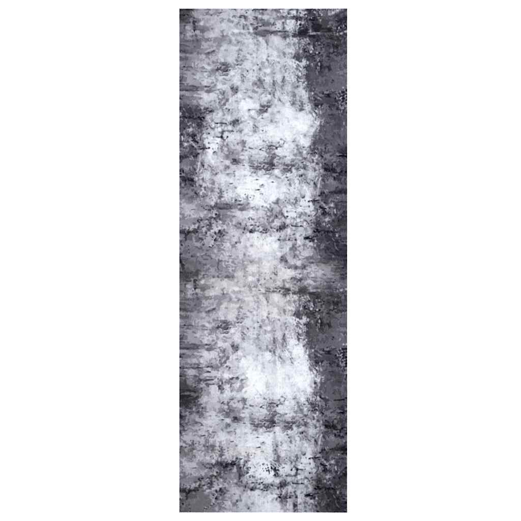 Kitchen Mat Grey 180 x 60 cm Velvet