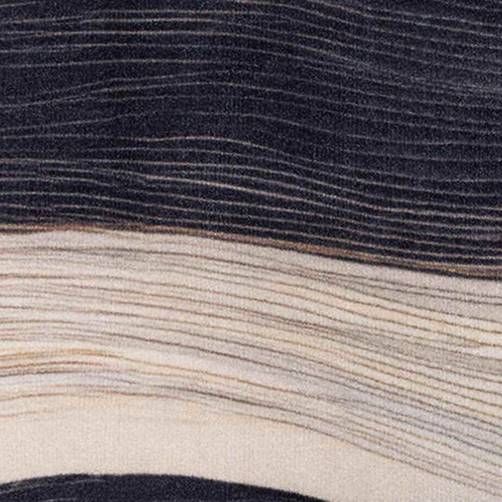 Kitchen Mat Art Deco Black 300 x 60 cm Velvet