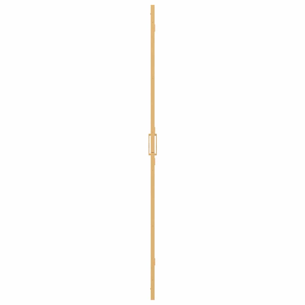 Walk-in shower wall Folding Gold and transparent 70 x 190 cm
