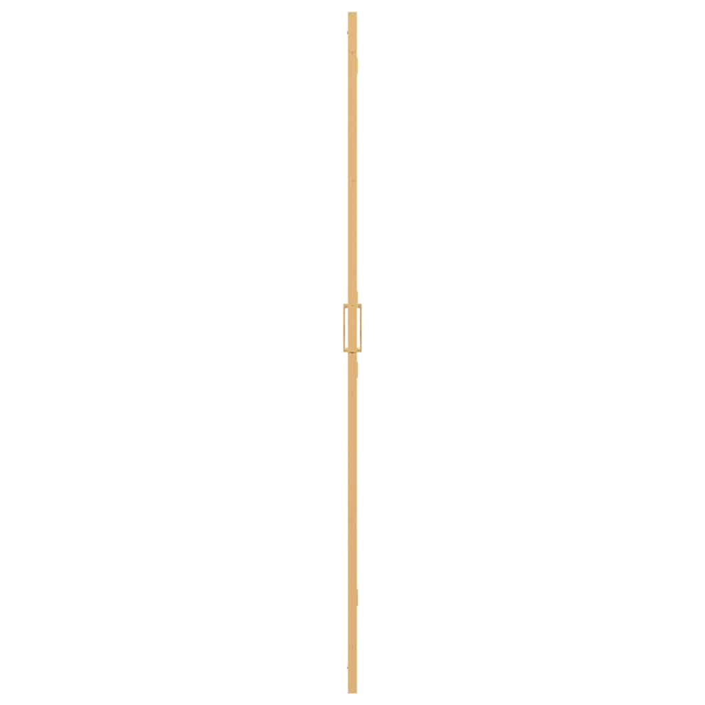 Walk-in shower wall Folding Gold and transparent 90 x 190 cm