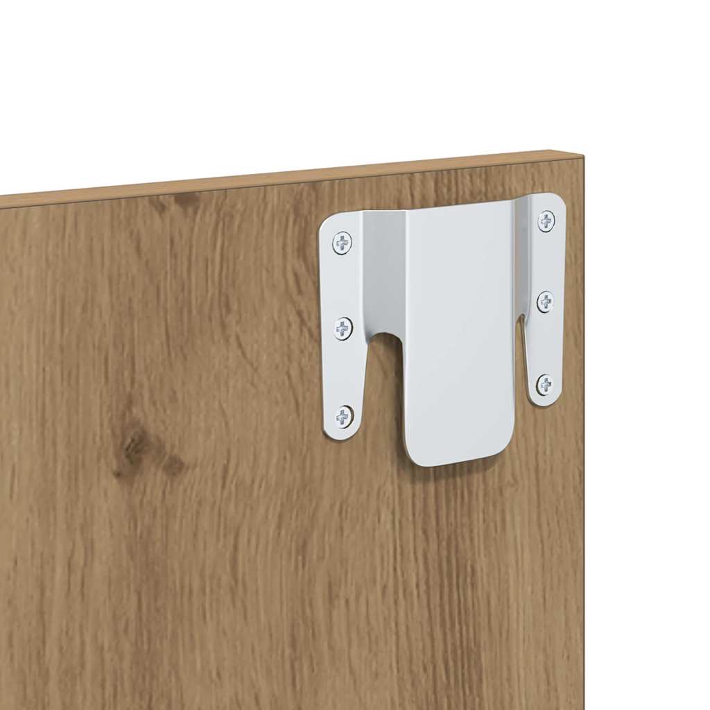 Bed Cabinet with Drawer 2 pcs Artisan oak 48.5 x 32.5 x 80 cm