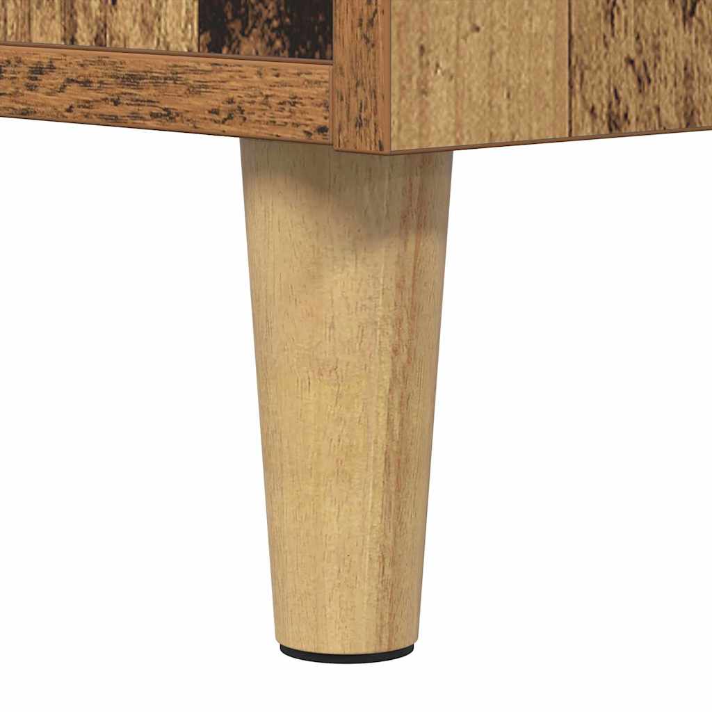 Bed Cabinet 2 pcs Old wood 40 x 35 x 47.5 cm Engineered wood