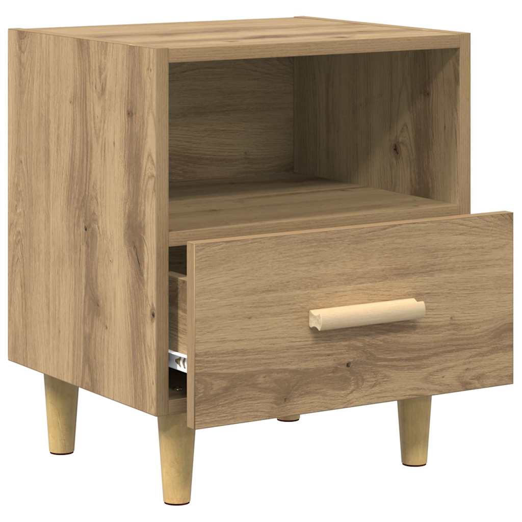 Bedside Cabinet Artisan oak 40 x 35 x 47.5 cm Engineered wood