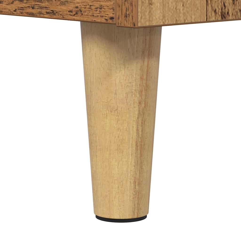 Bedside Cabinet Old wood 40 x 40 x 66 cm Engineered wood