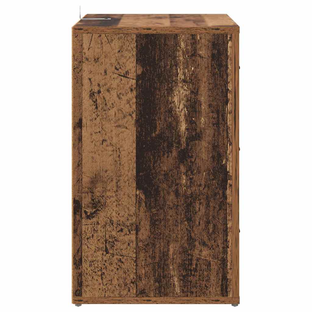 Bedside Cabinet Old wood 50 x 36 x 60 cm Engineered wood