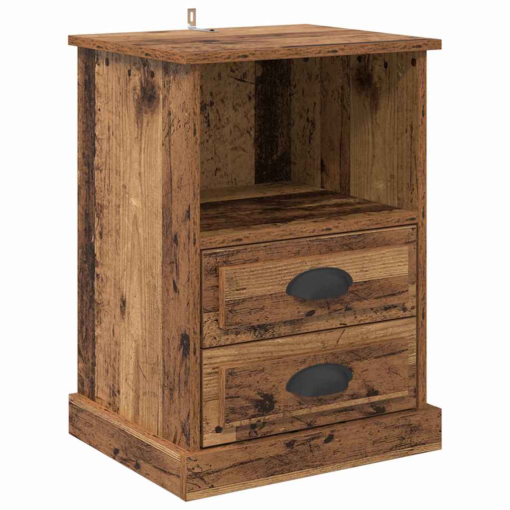Bedside Cabinet Old wood 43 x 36 x 60 cm Engineered wood