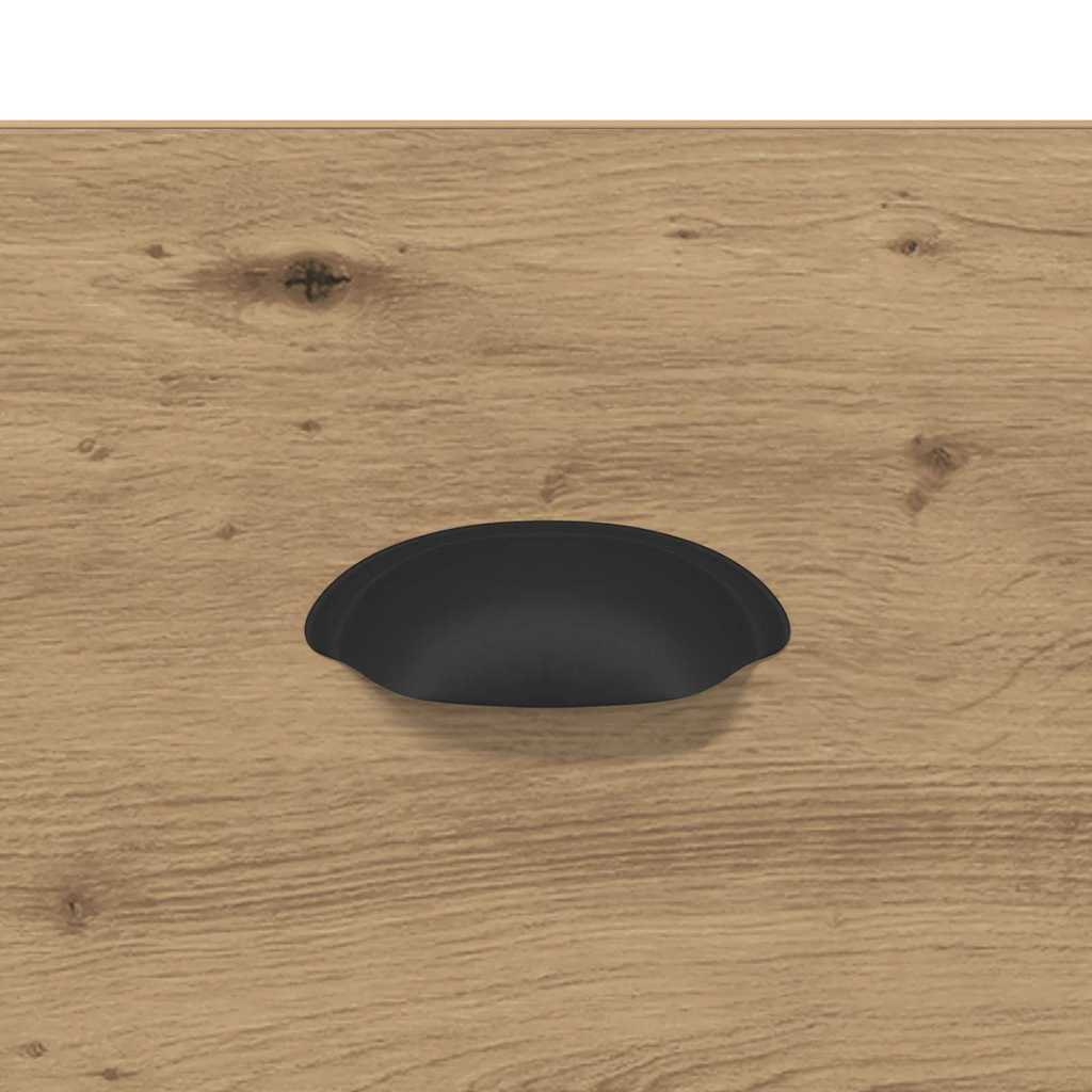 Bedside Cabinet with Drawer 2 pcs Artisan oak 43 x 36 x 60 cm