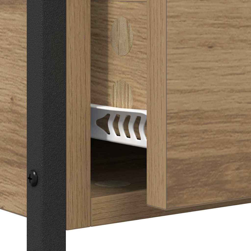 Console Table Artisan Oak 100 x 39 x 78.5 cm Engineered Wood