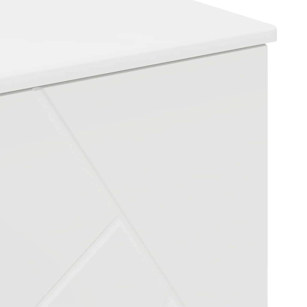 Bathroom Cabinet with Drawer with Door White 76.5 x 35 x 64 cm