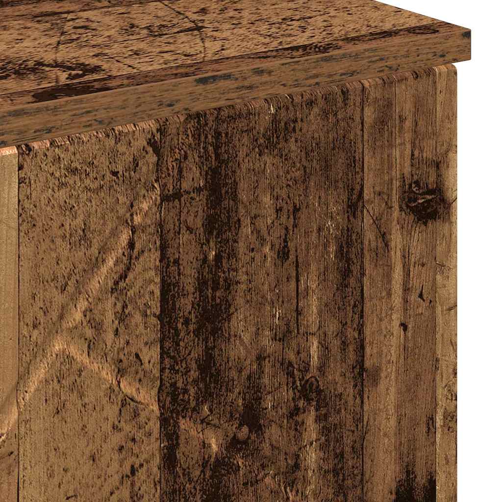 Bathroom Cabinet with Storage Old Wood 60 x 35 x 80 cm