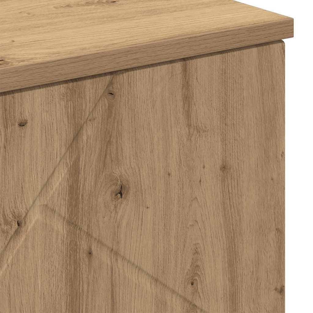 Bathroom Cabinet with Storage Artisan Oak 60 x 35 x 80 cm