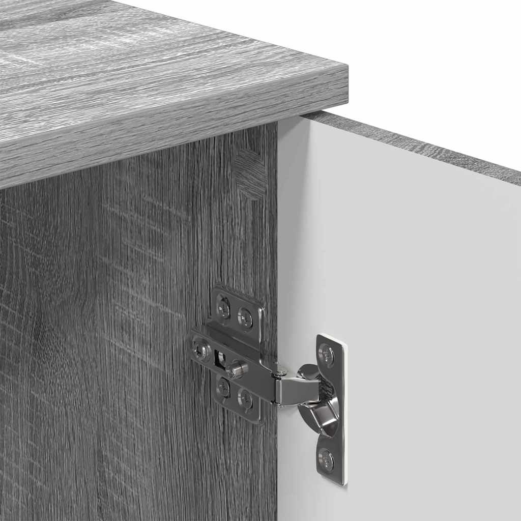 Bathroom Cabinet Wall-mounted Grey Sonoma 30 x 31.5 x 61 cm