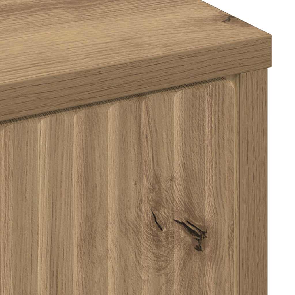 Bathroom Cabinet with Drawer Artisan Oak 39.5 x 36 x 88 cm