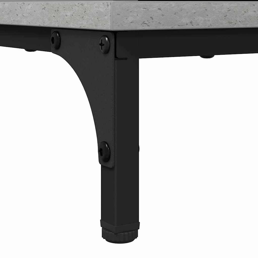 Bathroom Sink Cabinet Concrete grey 60.5 x 33.5 x 61 cm