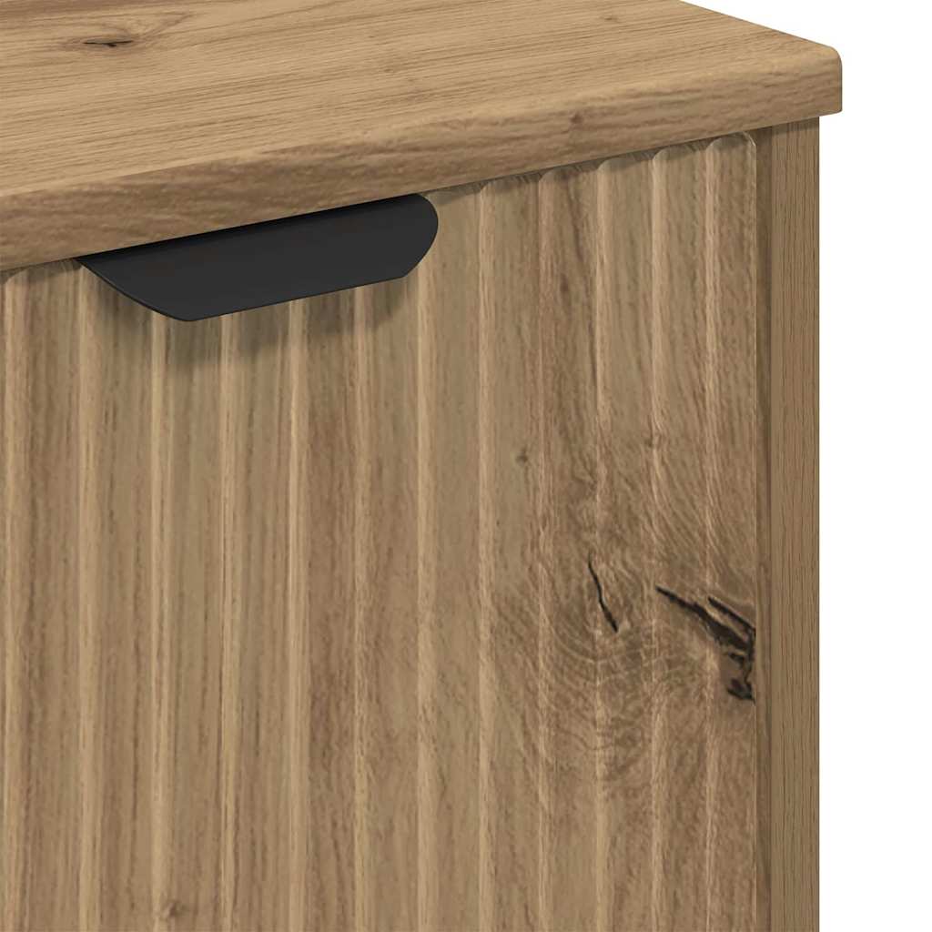 Bathroom Sink Cabinet with Door Artisan Oak 60.5 x 33.5 x 61 cm