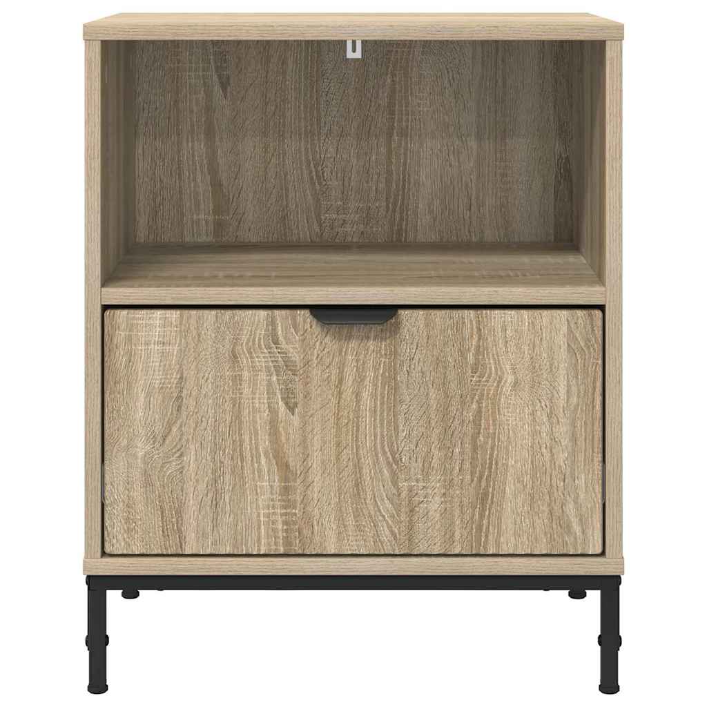 Bedside Tables 2 pcs Sonoma oak 49 x 36 x 61 cm Engineered wood