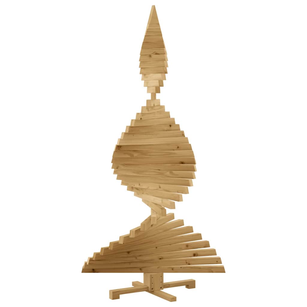 Christmas Trees with Stand Brown 180 cm Solid pine wood
