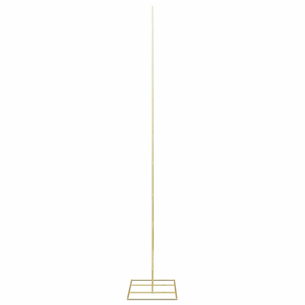 Metal Christmas Tree with Stand Gold 210 cm Powder-coated steel