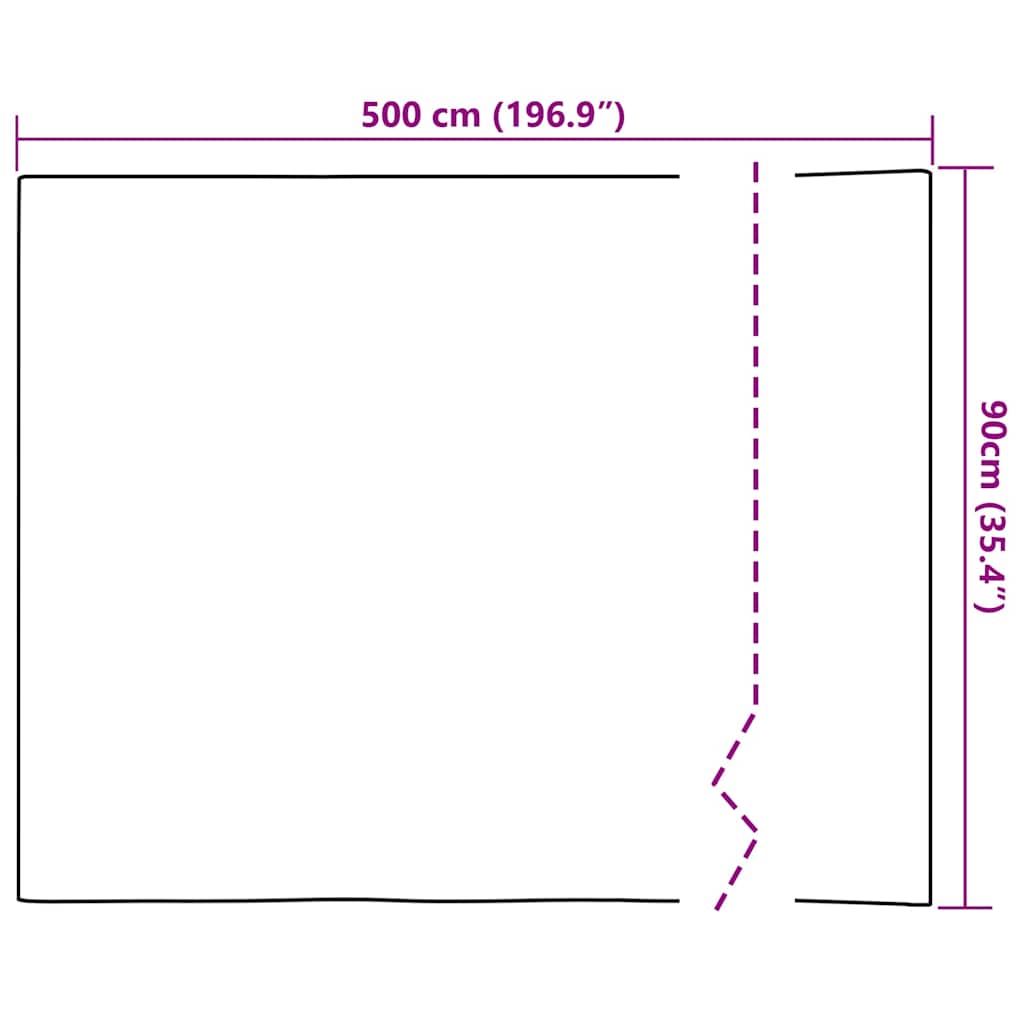 Furniture Sticker Other Silver 90 x 500 cm PET