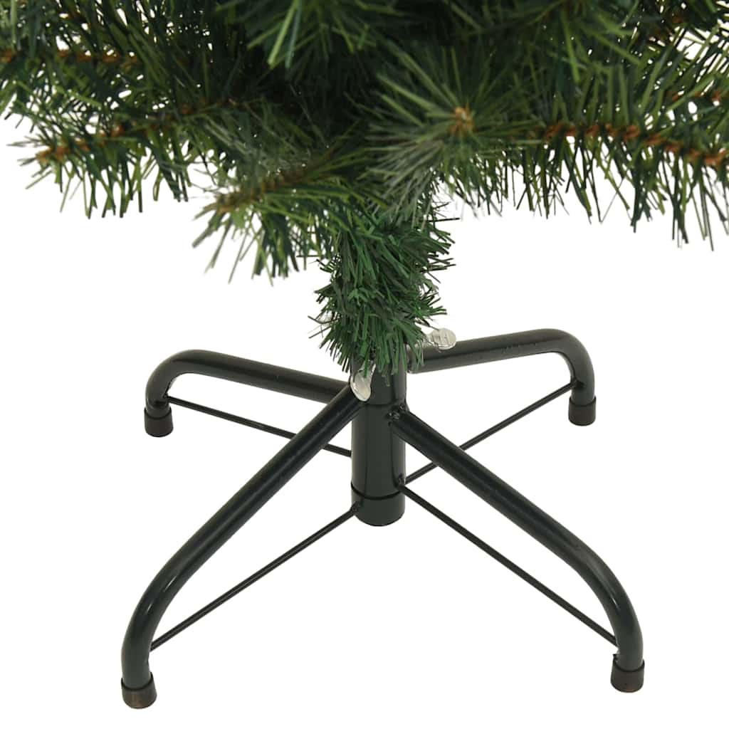 Artificial Christmas Tree with 300 LEDs with Stand Green 180 cm