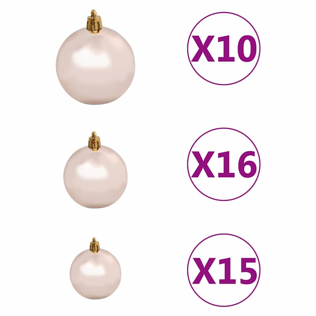Artificial Christmas Tree with 300 LEDs with Stand Green 180 cm