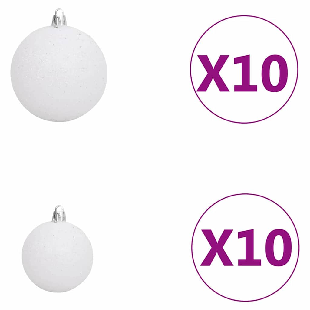 Artificial Christmas Tree with 300 LEDs with Stand Green 180 cm