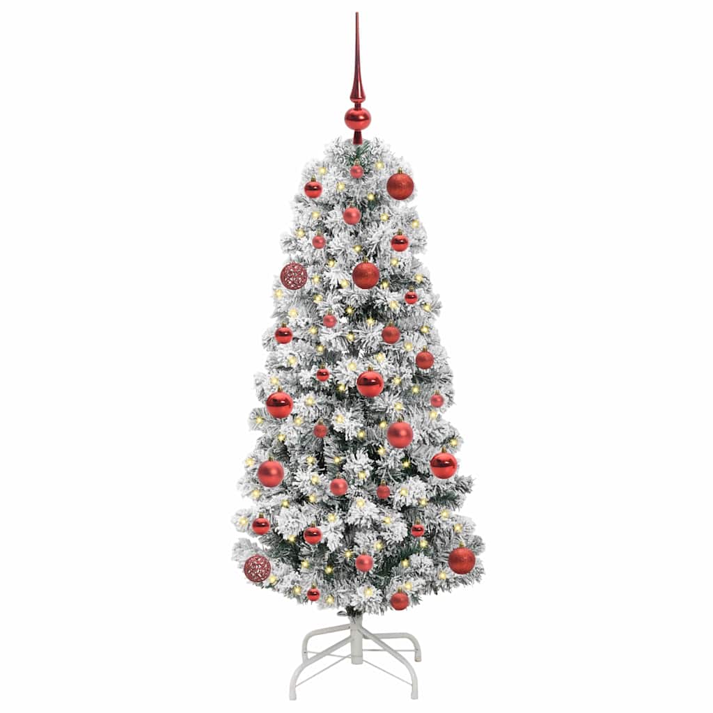 Artificial Hinged Christmas Tree 120 cm PVC