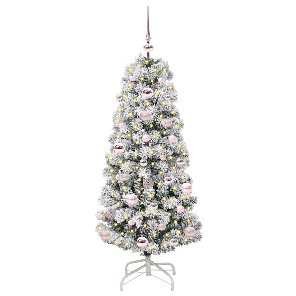 Artificial Hinged Christmas Tree 120 cm PVC