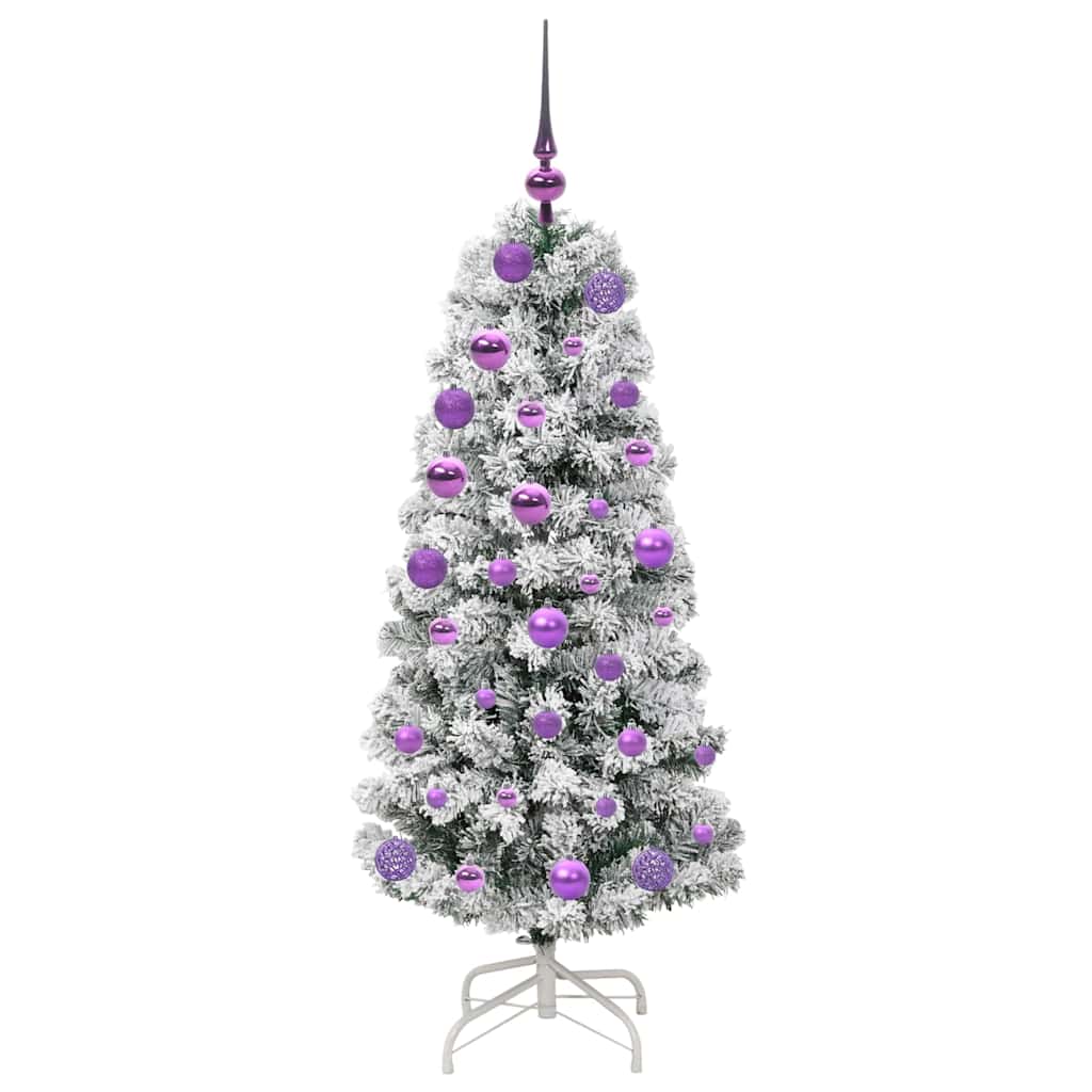 Artificial Hinged Christmas Tree 120 cm PVC