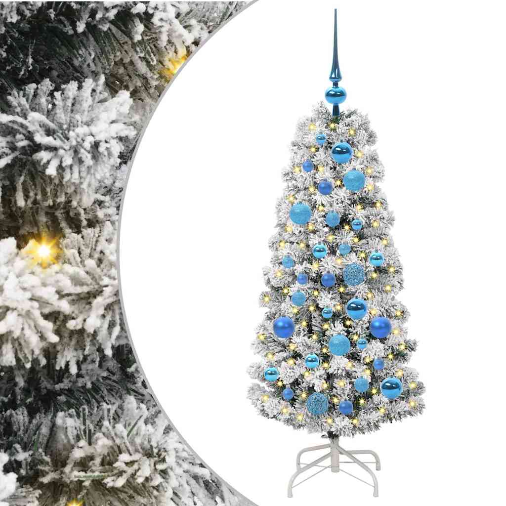 Artificial Hinged Christmas Tree 120 cm PVC