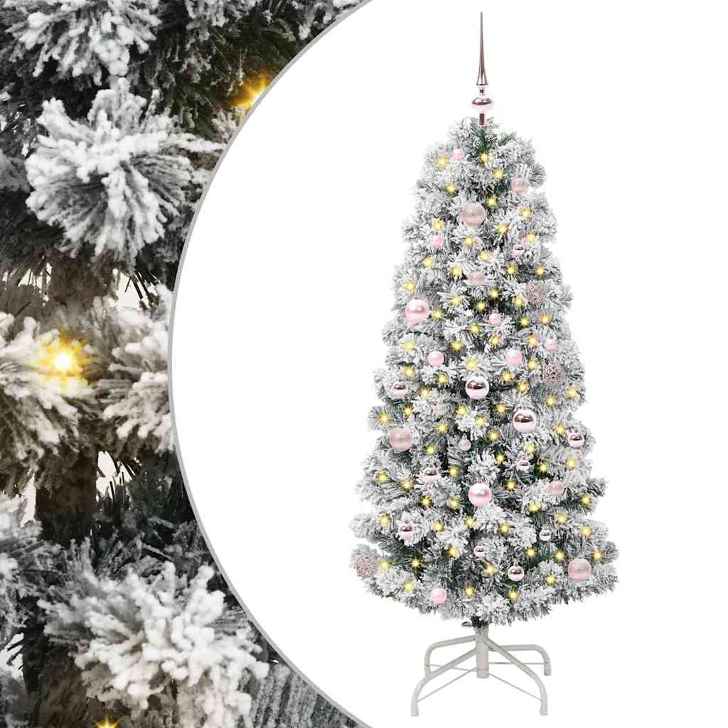 Artificial Hinged Christmas Tree 150 cm PVC