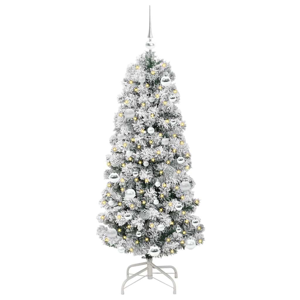 Artificial Hinged Christmas Tree 150 cm PVC
