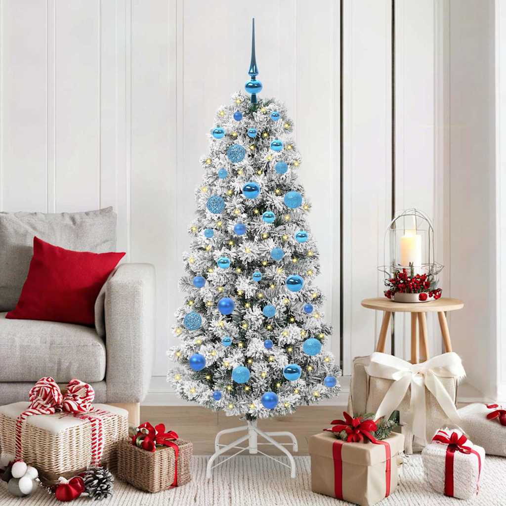 Artificial Hinged Christmas Tree 150 cm PVC