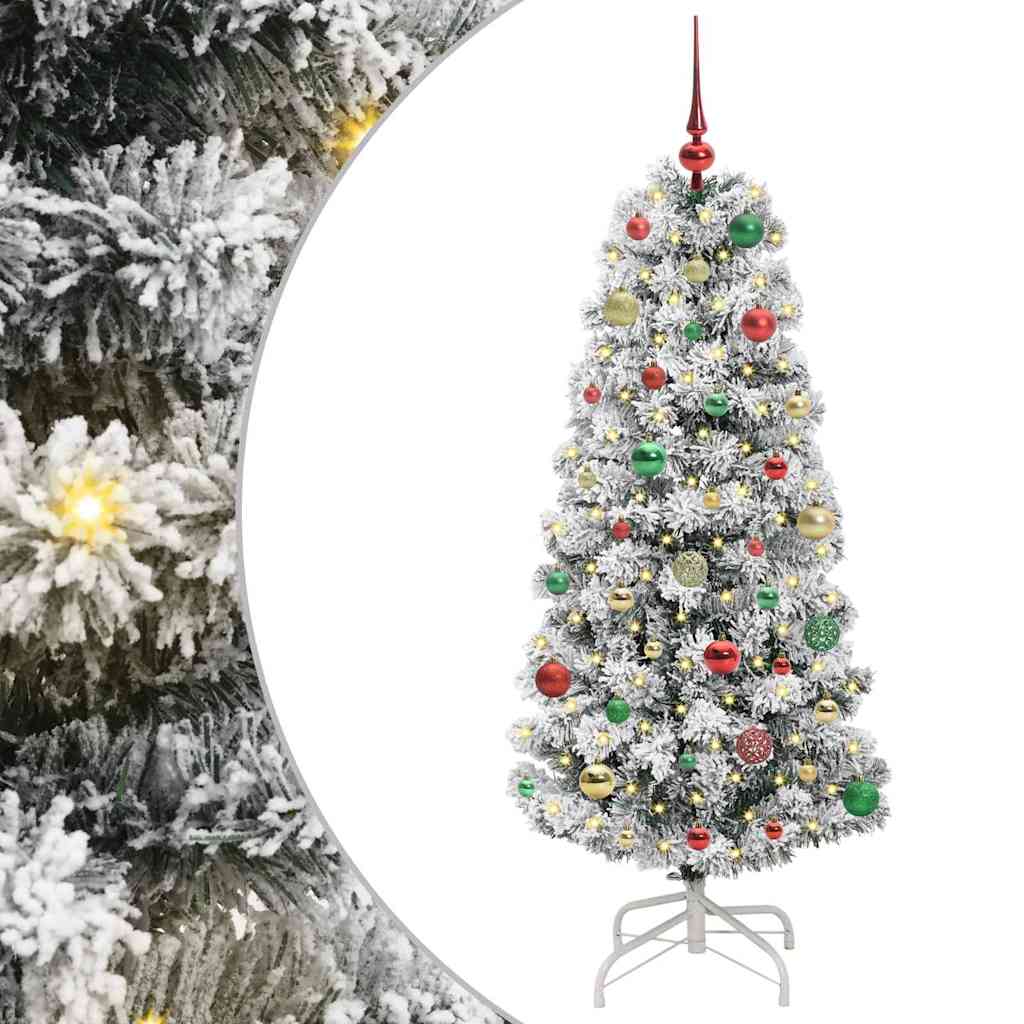Artificial Hinged Christmas Tree 150 cm PVC