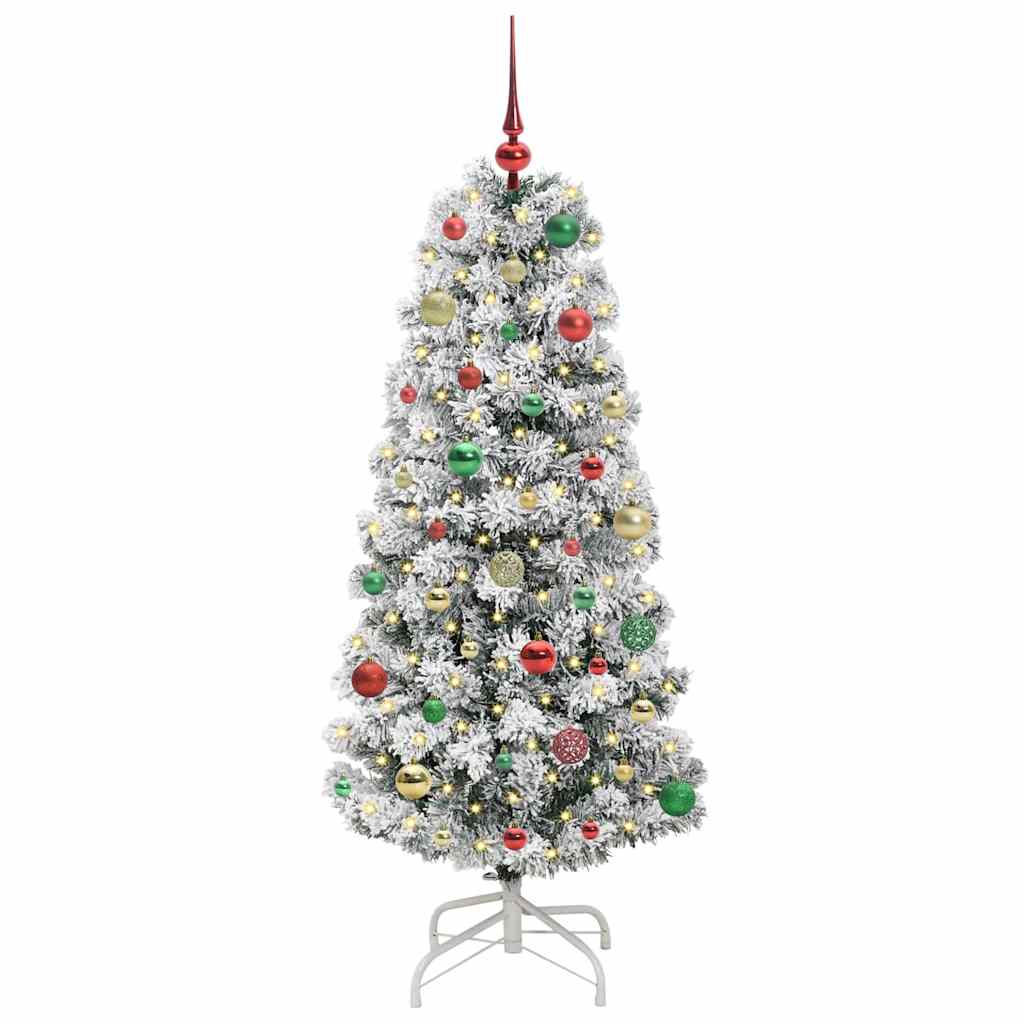 Artificial Hinged Christmas Tree 150 cm PVC