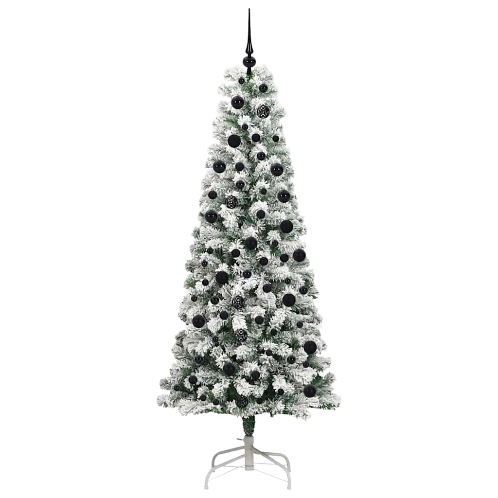 Artificial Hinged Christmas Tree 210 cm PVC