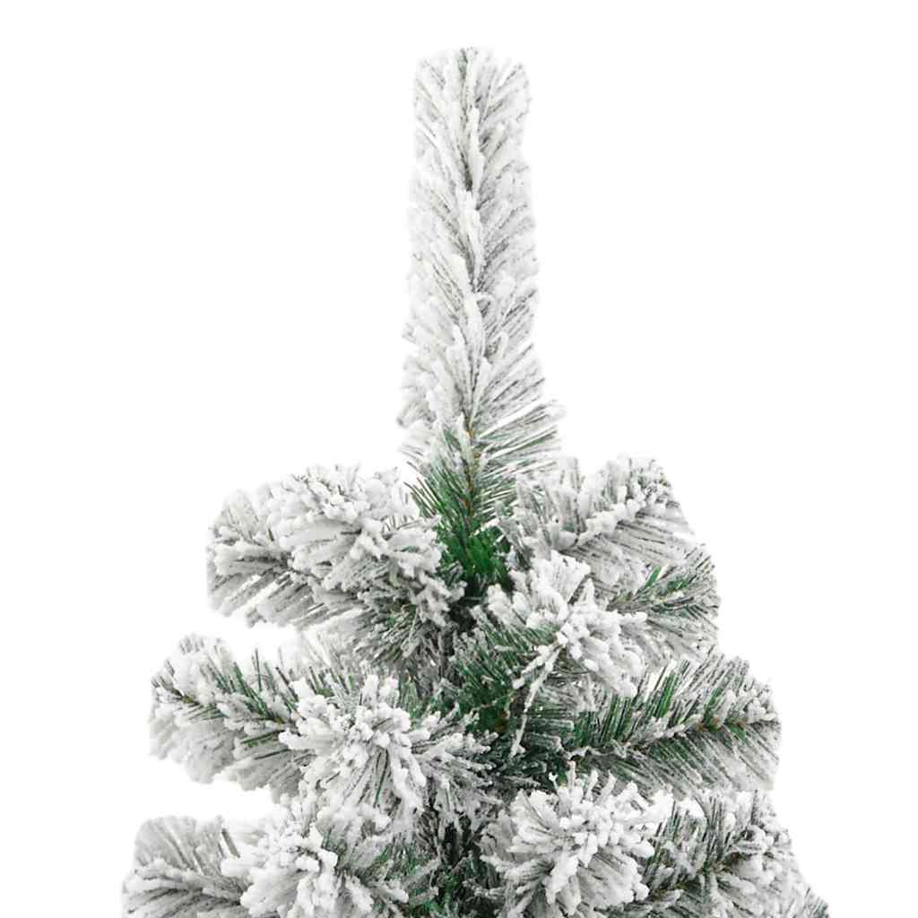 Artificial Hinged Christmas Tree 210 cm PVC