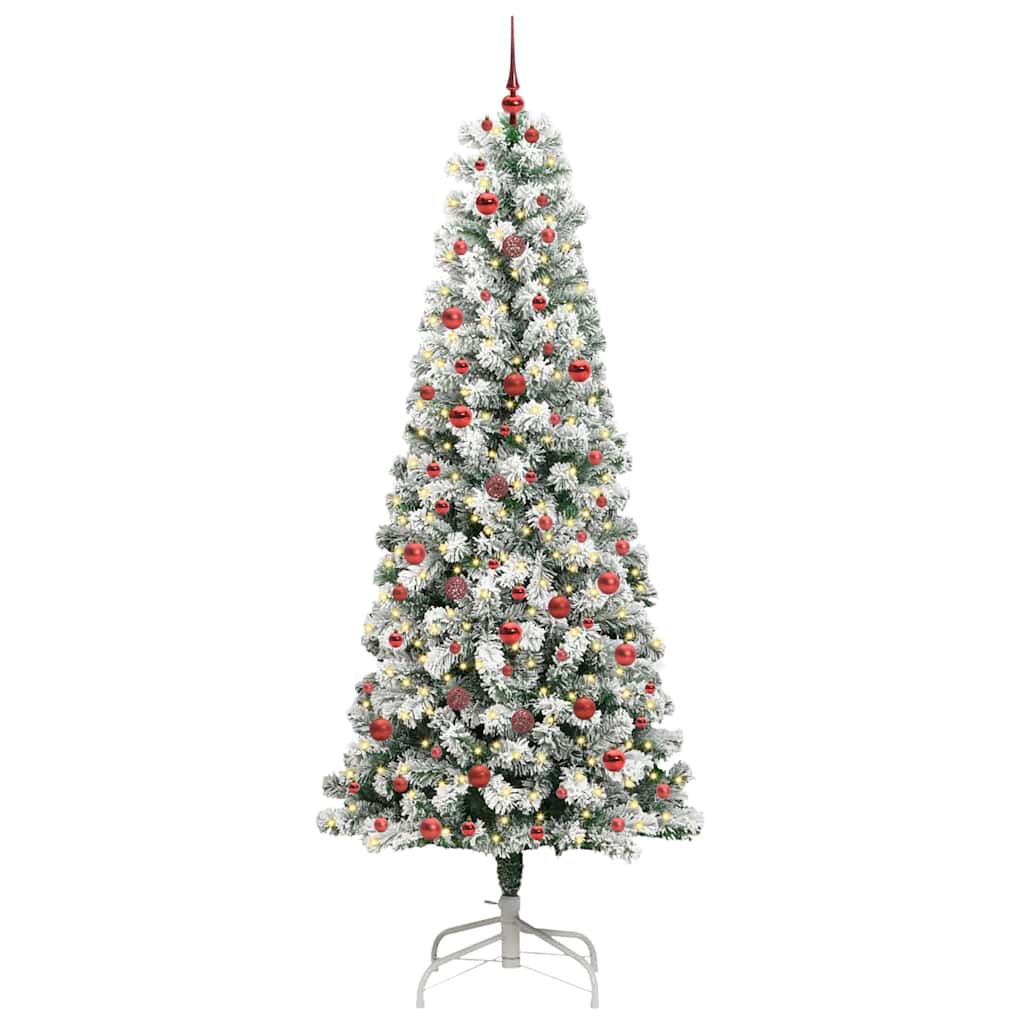 Artificial Hinged Christmas Tree 240 cm PVC