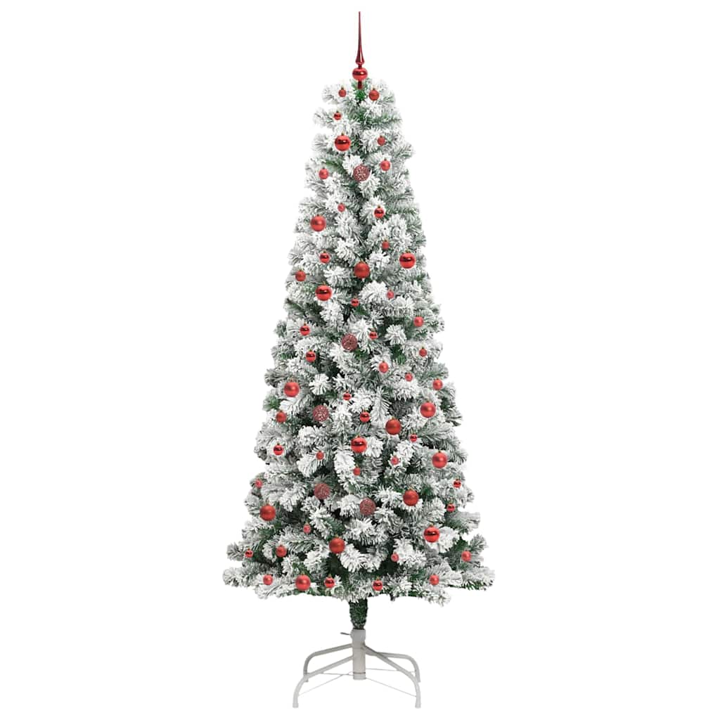Artificial Hinged Christmas Tree 240 cm PVC
